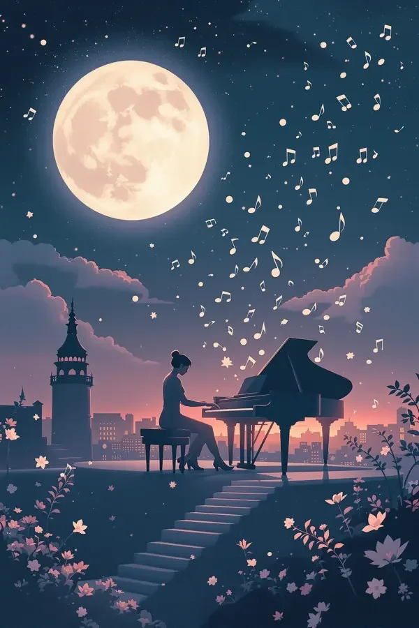 月半小夜曲 海报